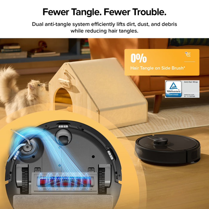 roborock q7 m5 robotski sesalnik in mop s samodejnim praznjenjem doka nadgrajen iz q7 max