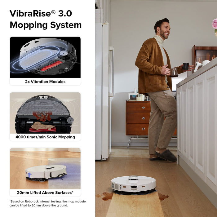 roborock s8 maxv ultra s sistemom za polnjenje in odvajanje